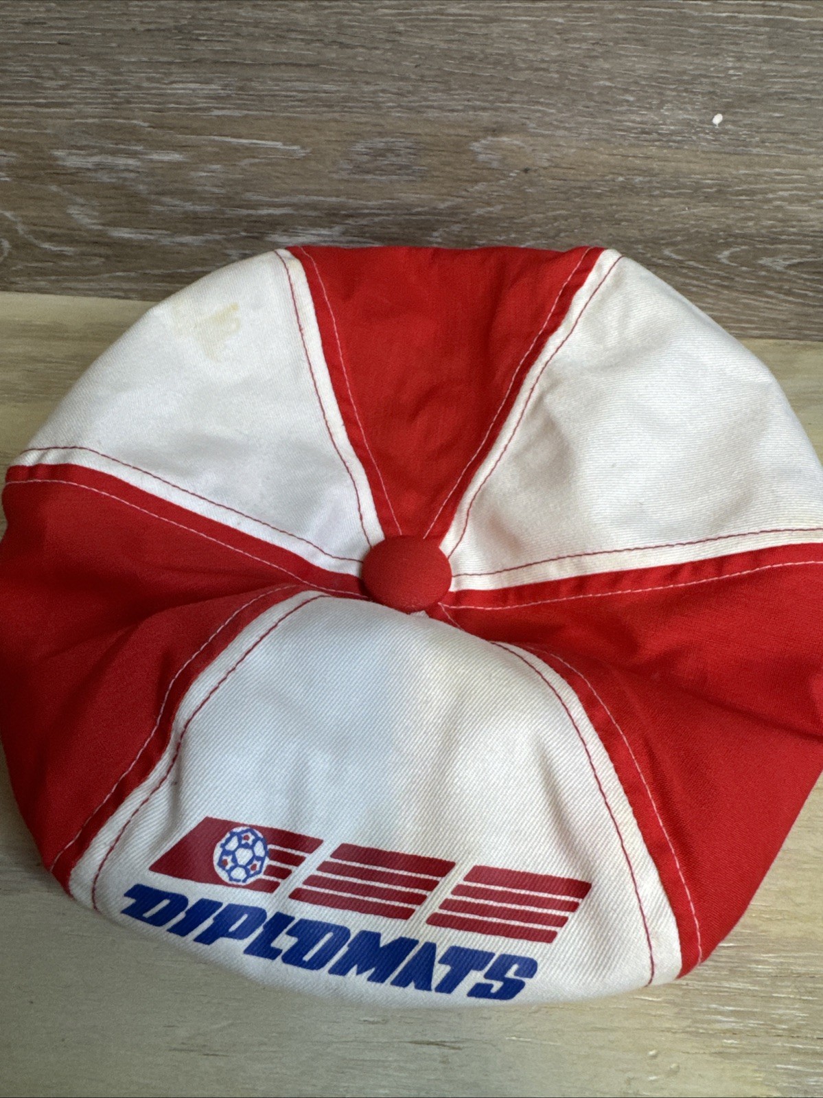 Vintage Washington Diplomats NASL Derby Soccer Hat 1970s Major League Rare Vintage Washington Diplomats NASL Derby Soccer Hat 1970s Major League Rare