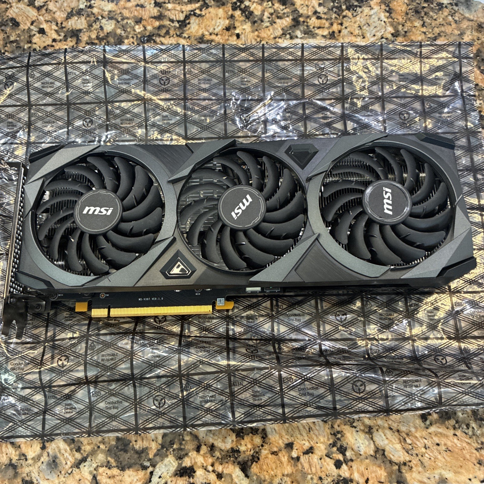 MSI GeForce RTX 3060 Ti VENTUS 3X 8GB OC LHR GDDR6 Graphics Card GPU - GRADE A MSI GeForce RTX 3060 Ti VENTUS 3X 8GB OC LHR GDDR6 Graphics Card GPU - GRADE A