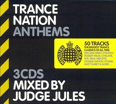 mixed by Judge Jules : Trance Nation Anthems: 3cd Set CD , Save £s mixed by Judge Jules : Trance Nation Anthems: 3cd Set CD , Save £s