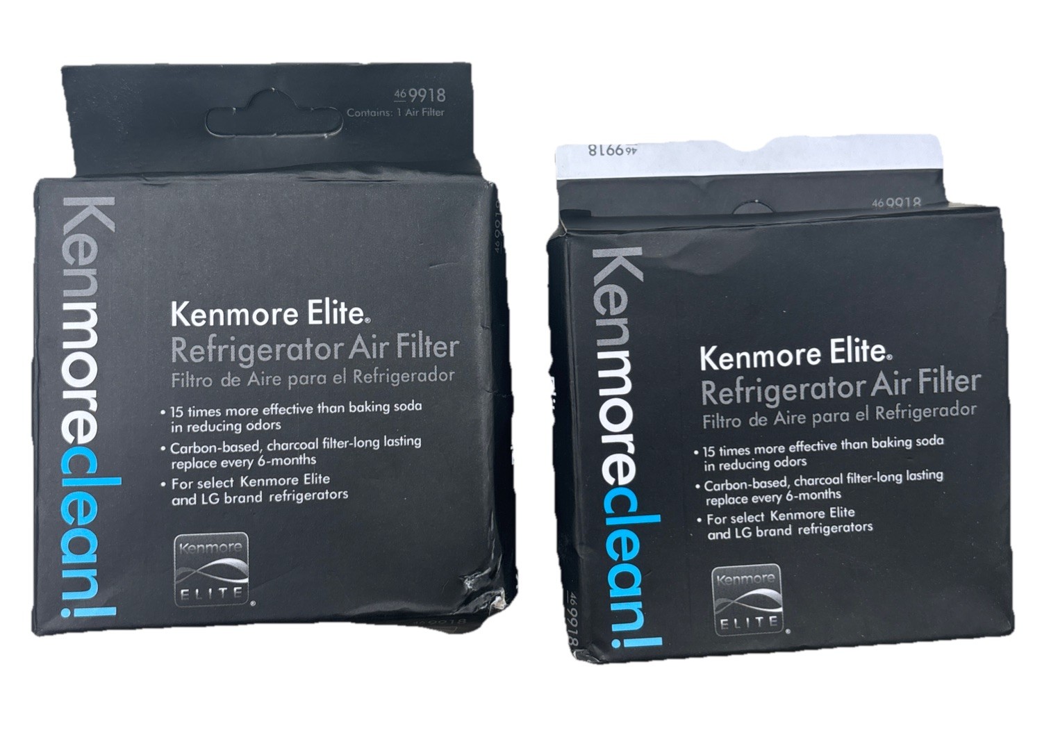 Lot of 2 Kenmore 9918 CleanFlow Replacement Refrigerator Air Filter Lot of 2 Kenmore 9918 CleanFlow Replacement Refrigerator Air Filter