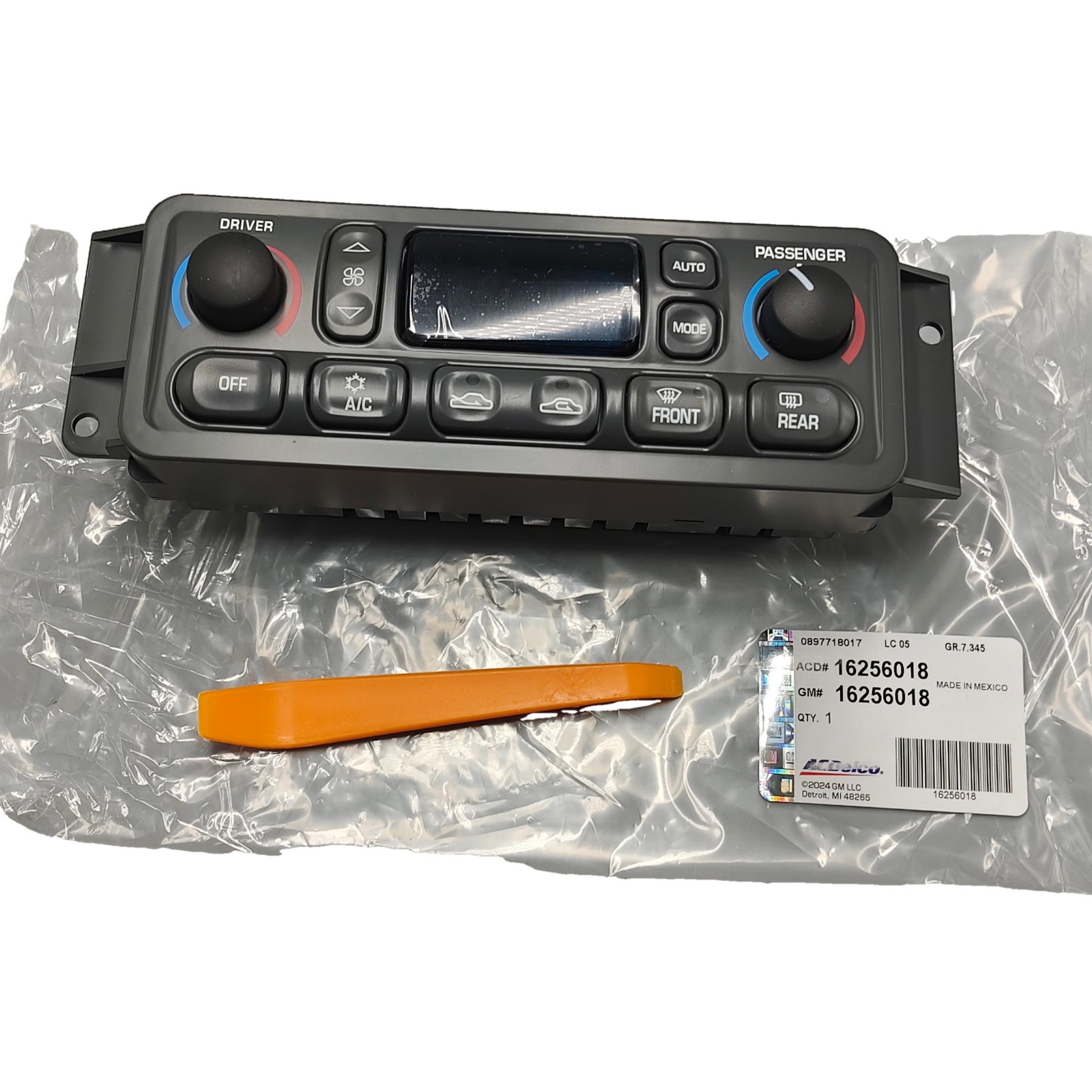 For 1997-2004 C5 Corvette 5.7L NEW A/C Climate Control HVAC 09352181 16256018 For 1997-2004 C5 Corvette 5.7L NEW A/C Climate Control HVAC 09352181 16256018