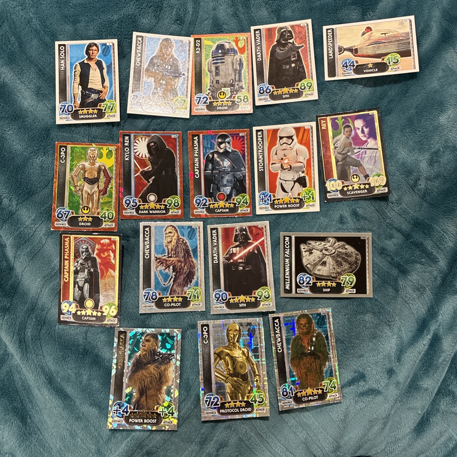Topps Force Attack Star Wars 2015/16 Topps Force Attack Star Wars 2015/16