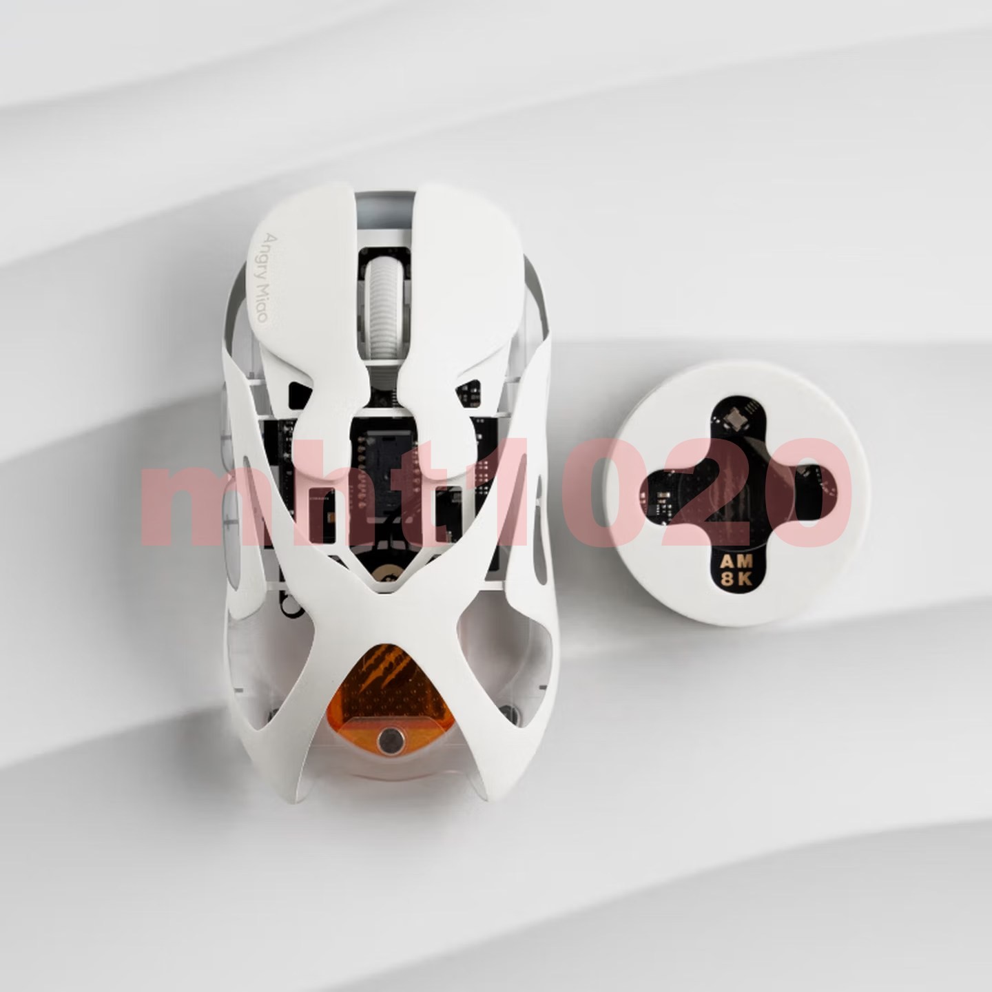 New Angry Miao AM Infinity Mouse / Wireless Bluetooth Mouse white delivery fast New Angry Miao AM Infinity Mouse / Wireless Bluetooth Mouse white delivery fast