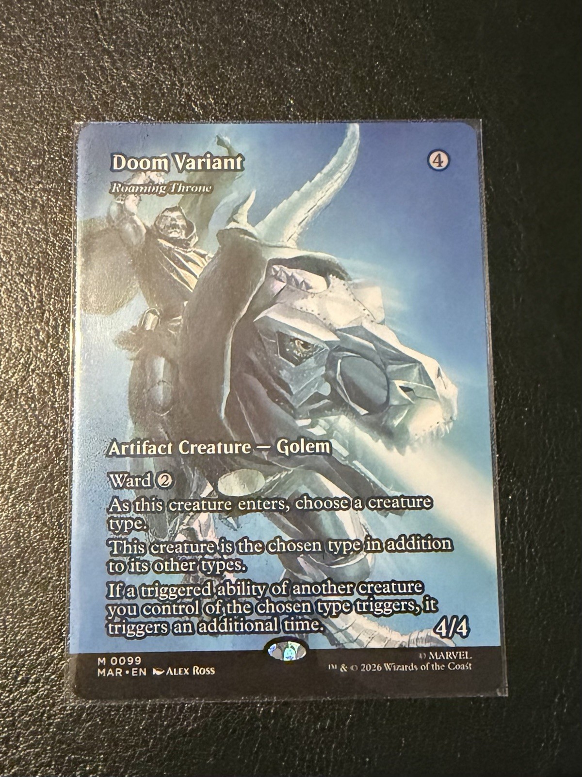 Doom Variant - Roaming Throne (Borderless) Marvel Universe Eternal Doom Variant - Roaming Throne (Borderless) Marvel Universe Eternal