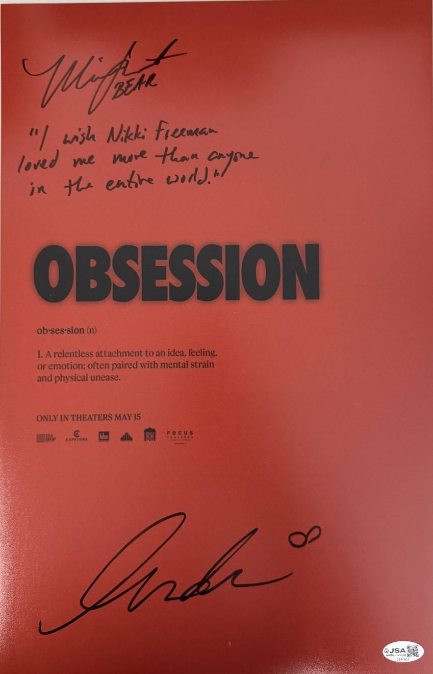 OBSESSION Signed \
