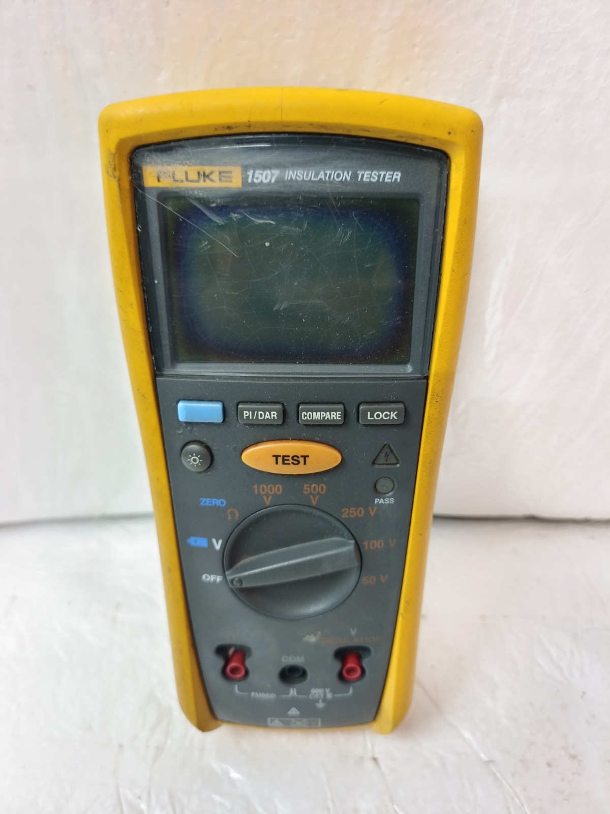 Fluke 1507 Insulation Resistance Meter/Tester For Part Only Fluke 1507 Insulation Resistance Meter/Tester For Part Only