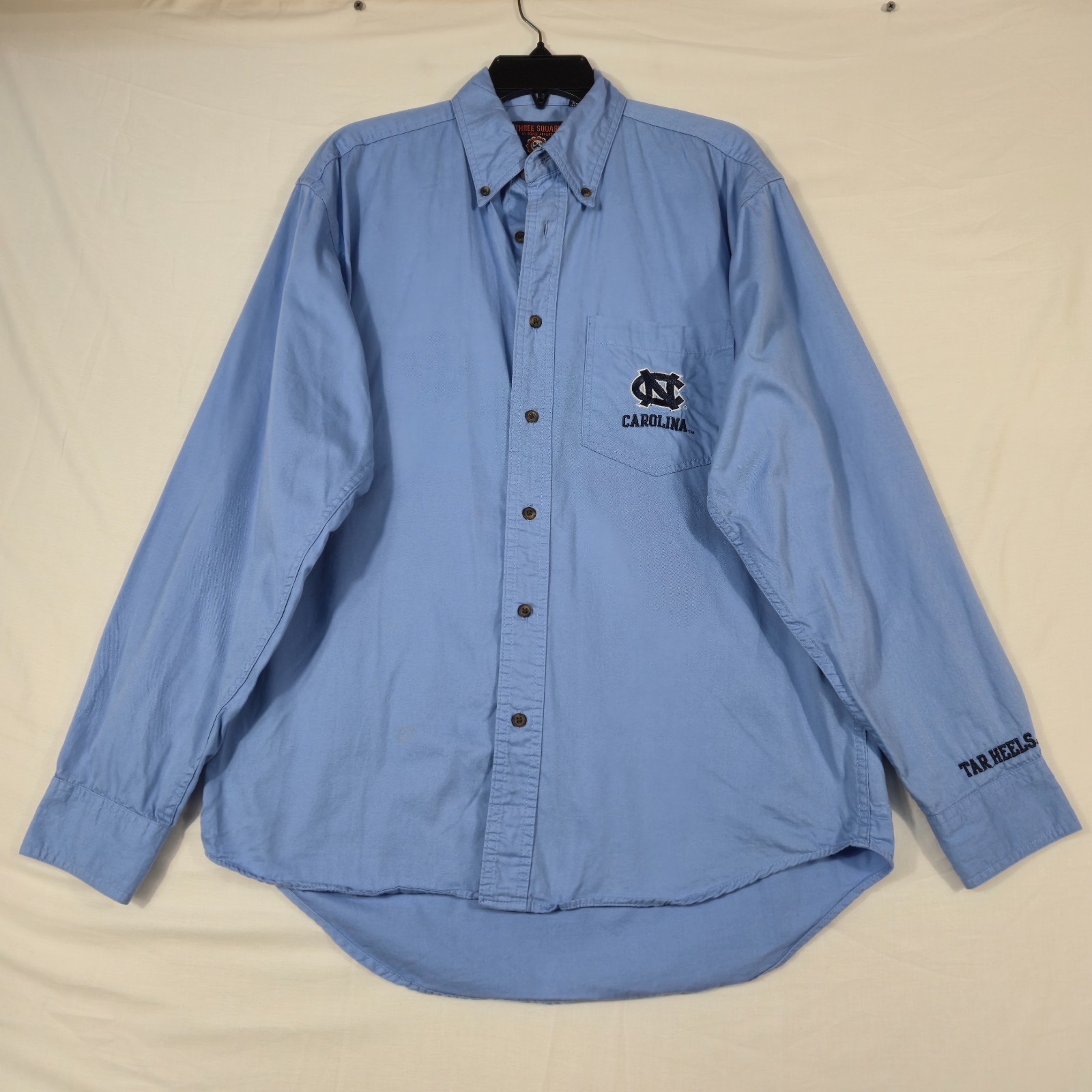 North Carolina Tar Heels Shirt Men Large Blue Three Square by Royce Apparel NCAA North Carolina Tar Heels Shirt Men Large Blue Three Square by Royce Apparel NCAA