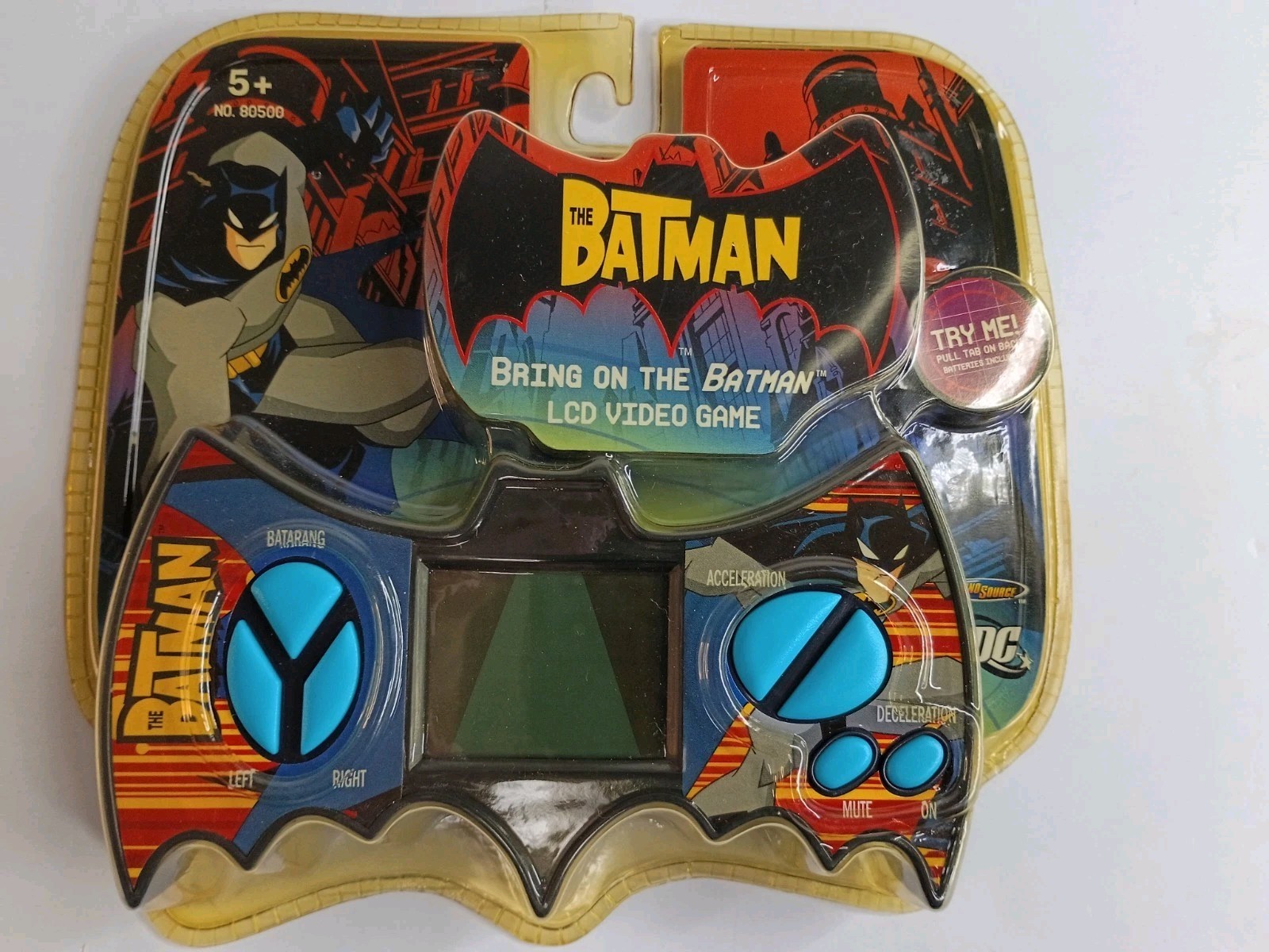 Vintage 06 Dc Comics WB Techno Source The Batman Hand Held Lcd Video Game Vintage 06 Dc Comics WB Techno Source The Batman Hand Held Lcd Video Game