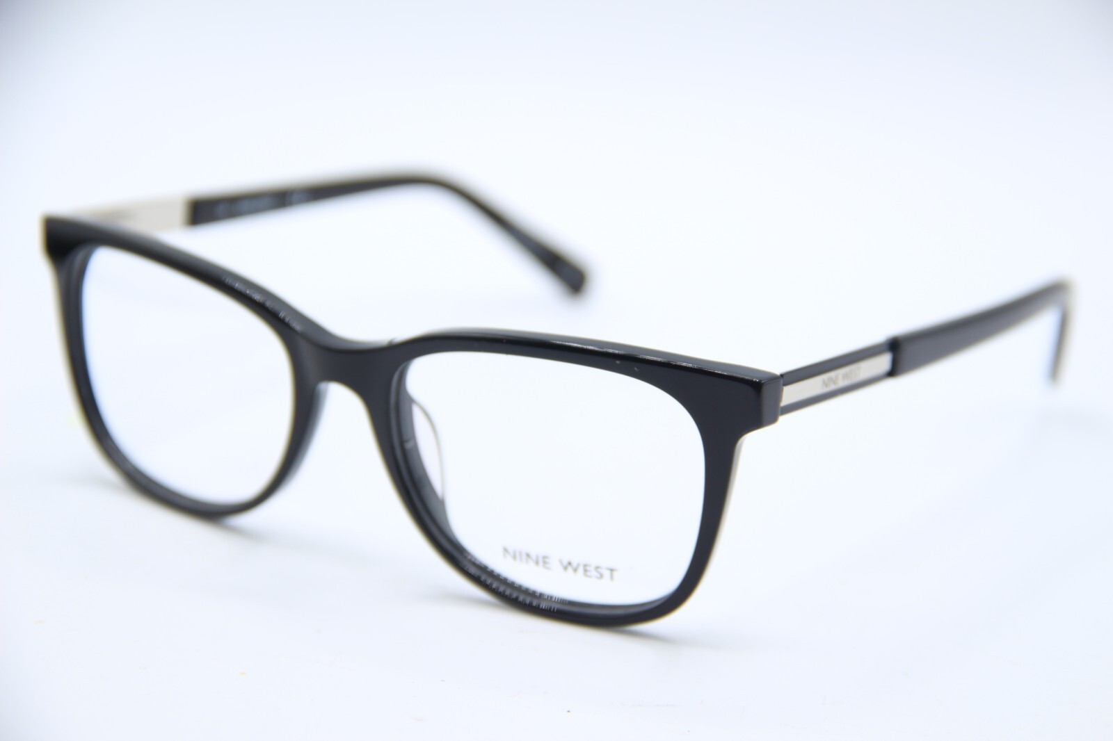 NEW NINE WEST NW5186 001 BLACK AUTHENTIC DESIGNER FRAMES EYEGLASSES 48-16