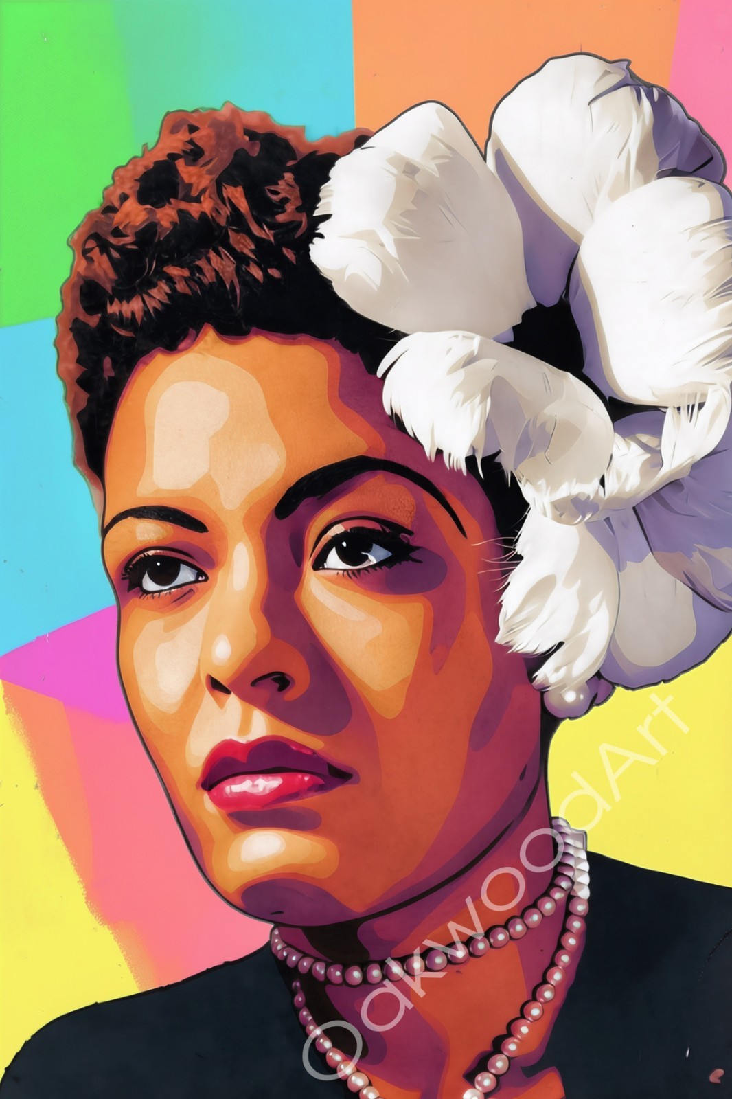 AFRICAN AMERICAN Singers / Actresses 4x6 POP ART Collectible Postcards, 30s-50s