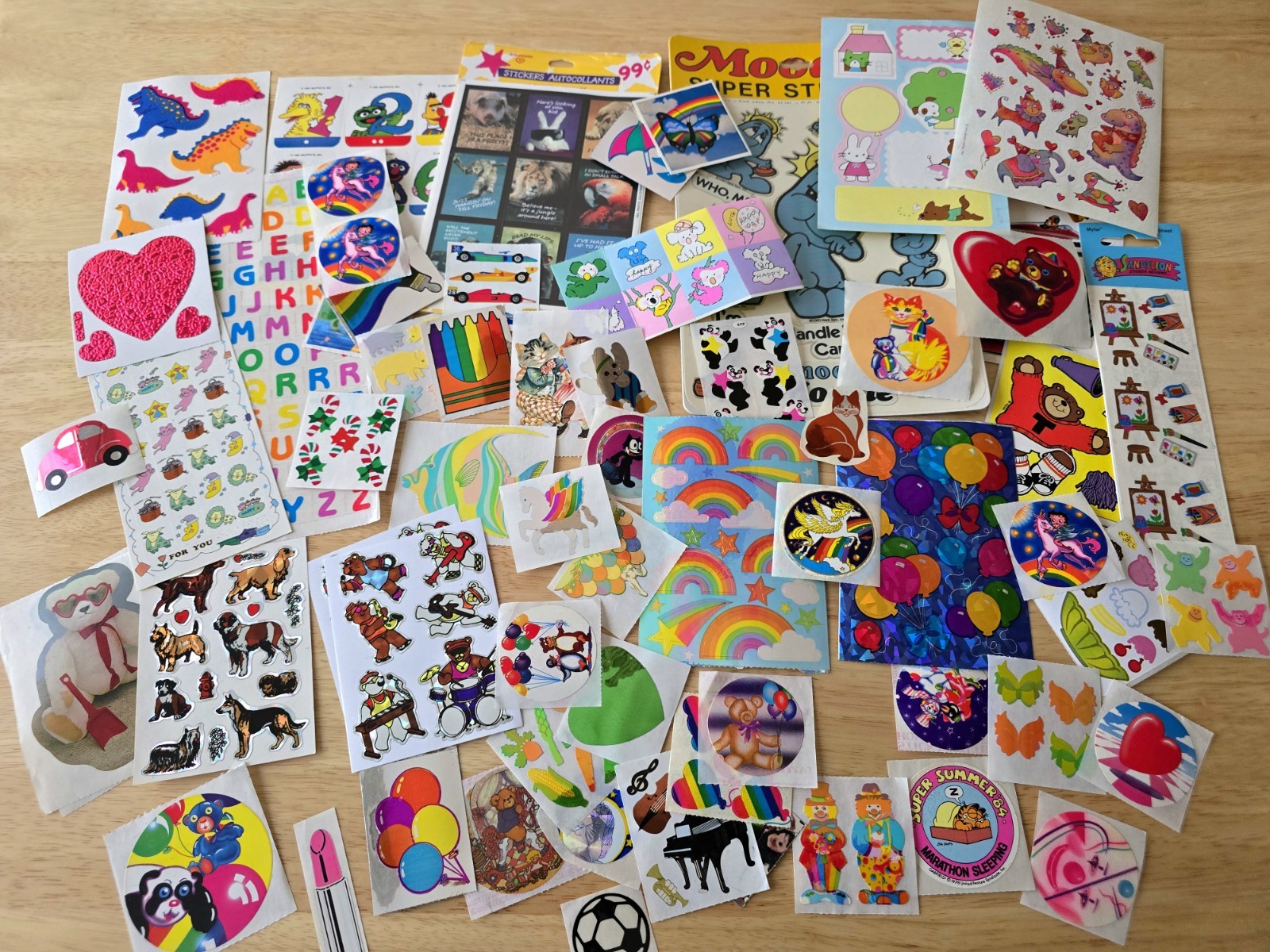 Huge VINTAGE STICKER LOT Sandylion LISA FRANK Garfield MOODIES Trends CTP Huge VINTAGE STICKER LOT Sandylion LISA FRANK Garfield MOODIES Trends CTP
