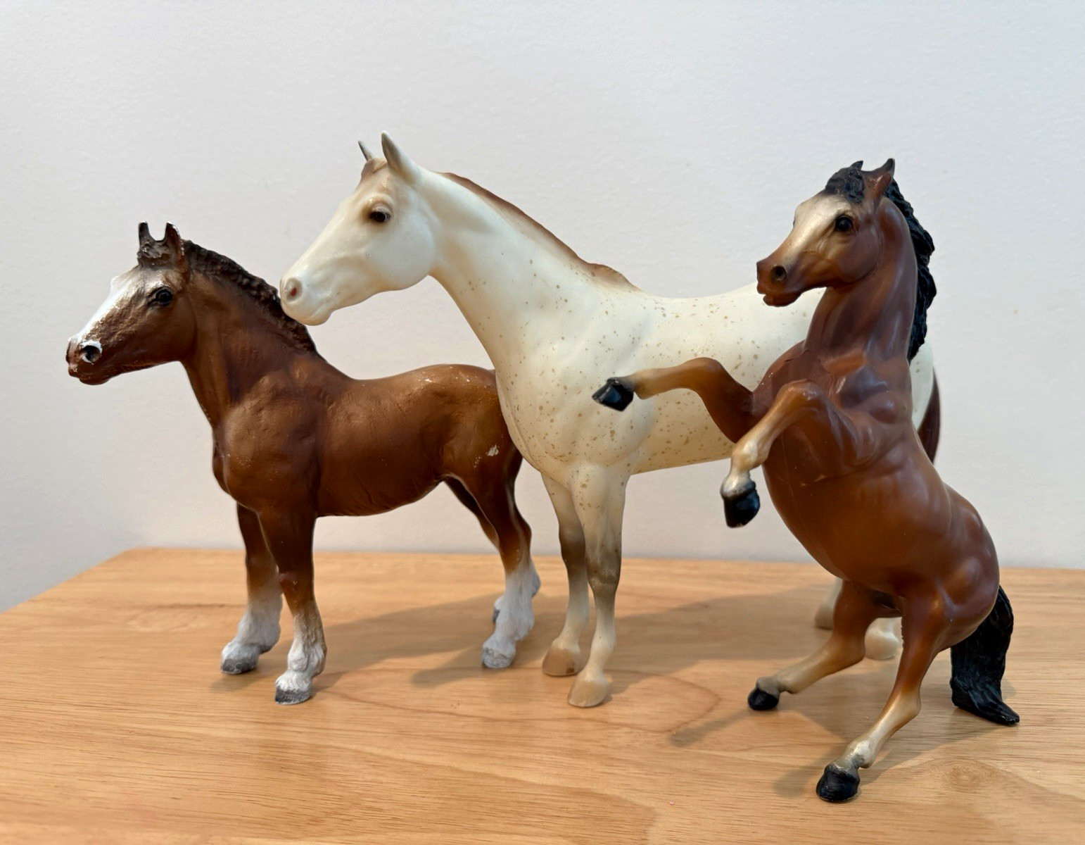 Vintage Breyer Lot of 3 Valuable Collectables- Pearly, Chalky and Signed Vintage Breyer Lot of 3 Valuable Collectables- Pearly, Chalky and Signed