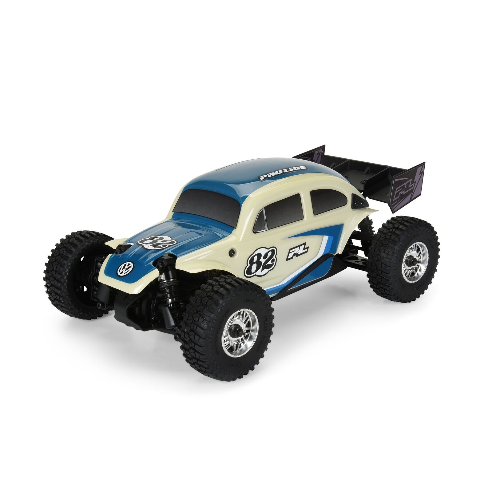 Pro-Line PRO368000T1 Class 1 VW Bug Blue Race Body Conversion Kit & MT Tires (4)