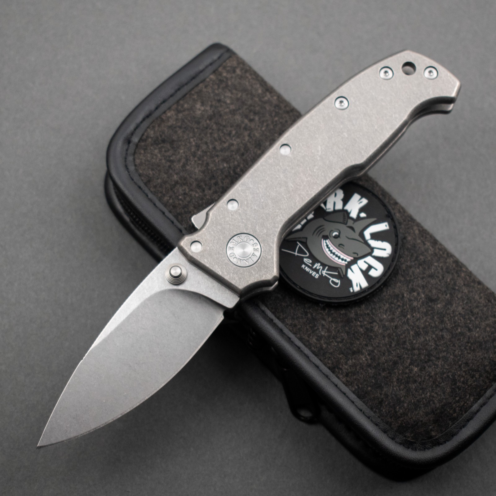 NEW Demko MG AD20 CXT (Compact Xtra Thick) 3V Barong, Full Titanium Handles