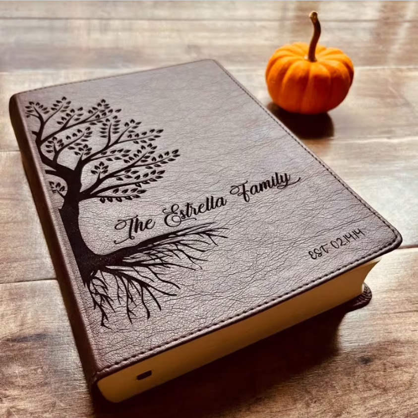 Personalized ESV Family Bible, Custom ESV Journaling Family Bible, Wedding Gifts