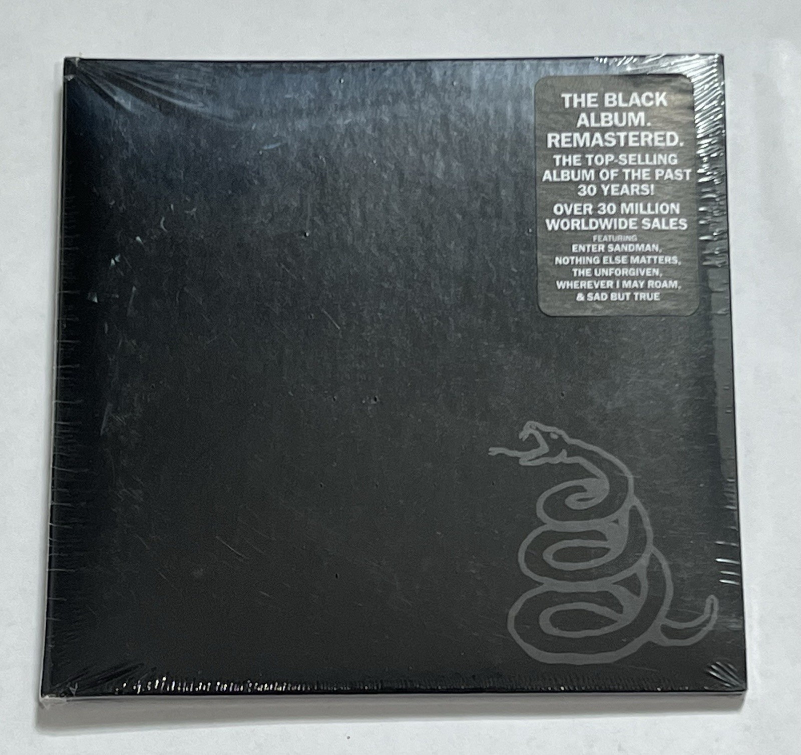 Metallica Black Album Remastered Brand New Original Packaging CD Metallica Black Album Remastered Brand New Original Packaging CD