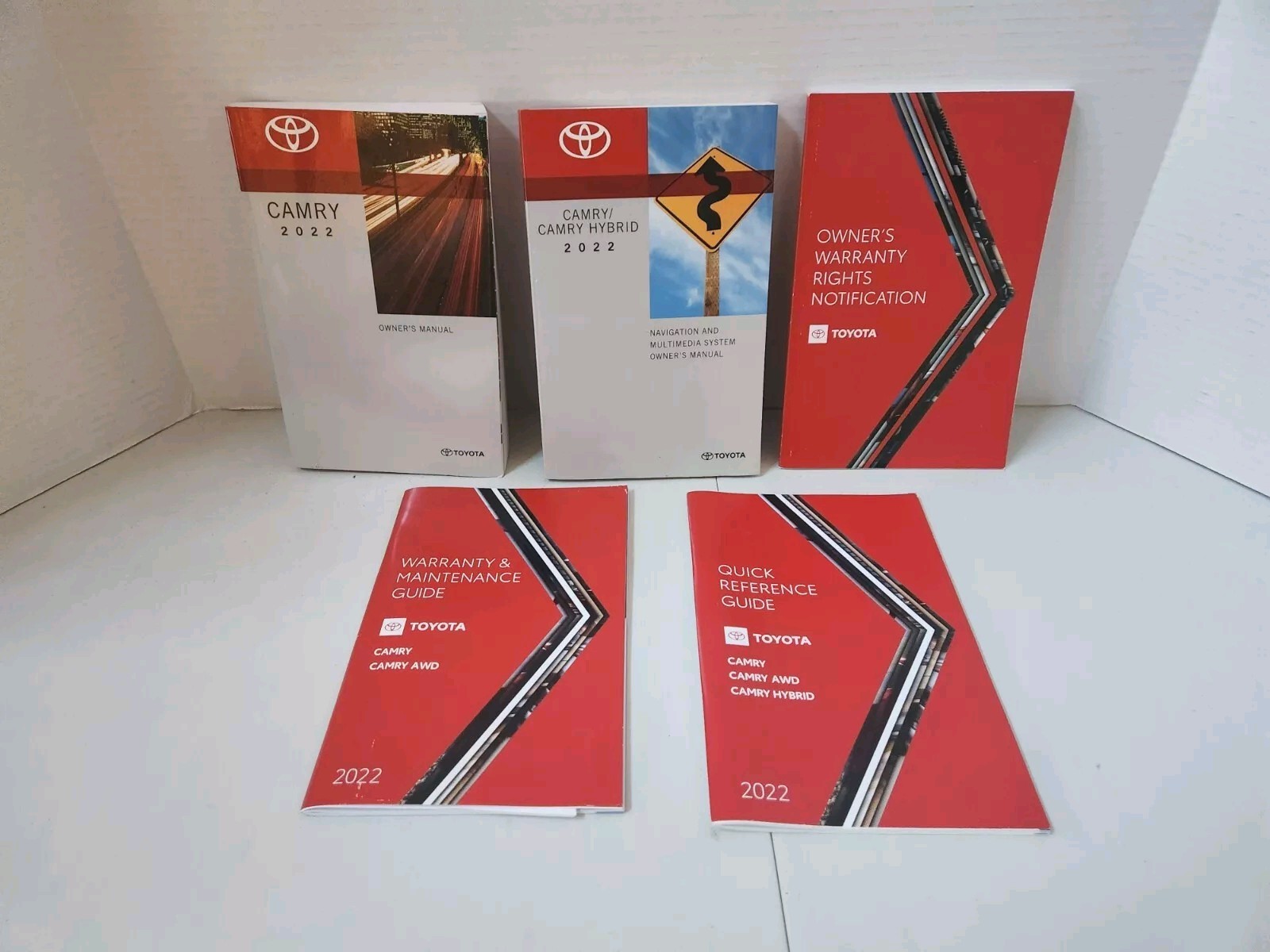 2022 Toyota Camry Owners Manual Set OEM 2022 Toyota Camry Owners Manual Set OEM