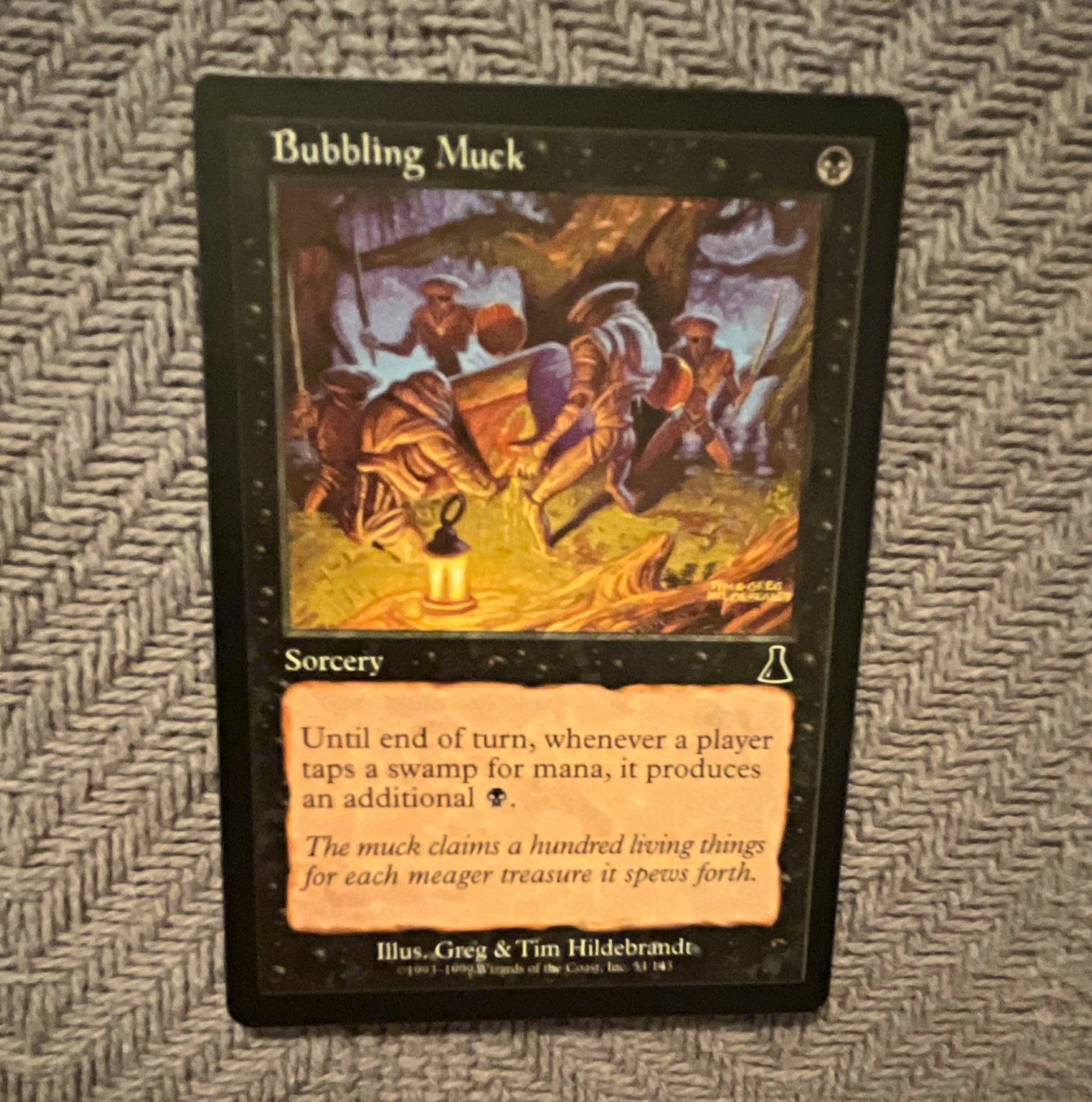 Wizards of the Coast Bubbling Muck Urza's Destiny Common #54 EN Wizards of the Coast Bubbling Muck Urza's Destiny Common #54 EN