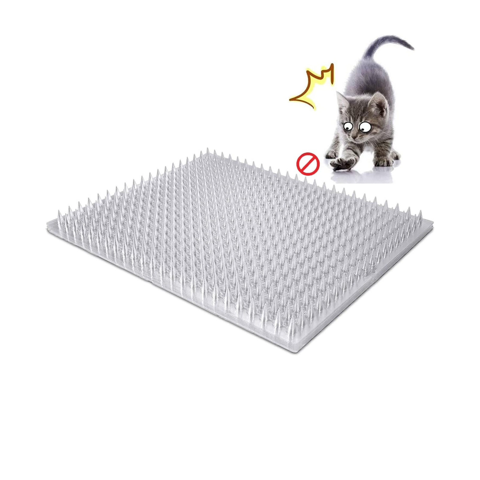 Cat Deterrent Scat Mats Pack Outdoor Indoor Humane Spike Training Mat Keep Cats Cat Deterrent Scat Mats Pack Outdoor Indoor Humane Spike Training Mat Keep Cats