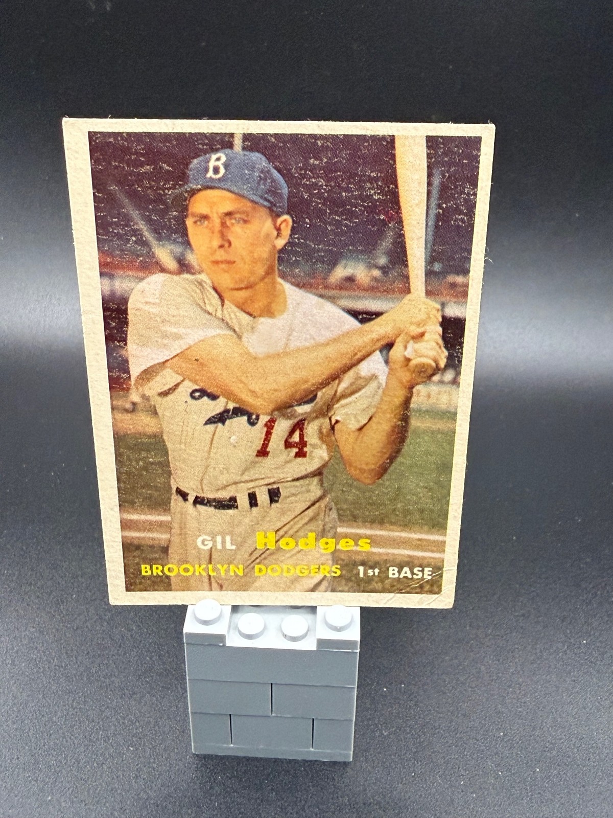 1957 Topps #80 Gil Hodges 1957 Topps #80 Gil Hodges