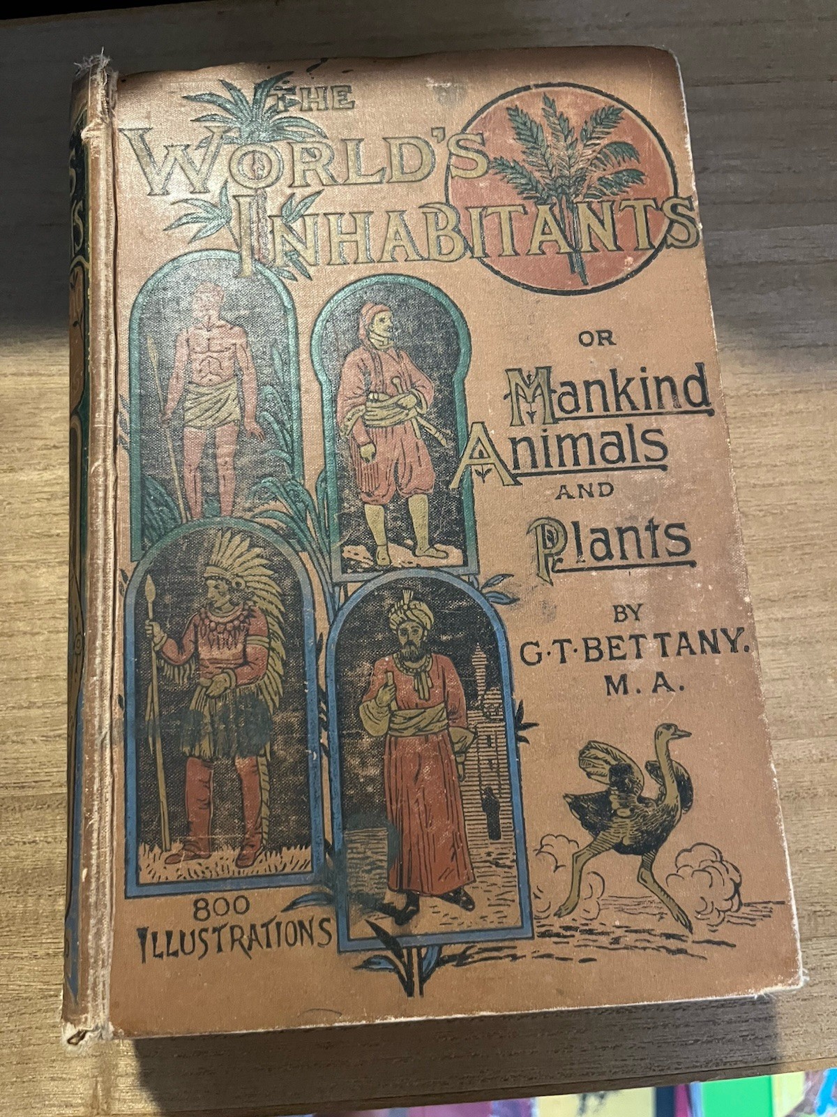 G. T. Bettany The World\'s Inhabitants Mankind Animals and Plants 1888 G. T. Bettany The World\'s Inhabitants Mankind Animals and Plants 1888