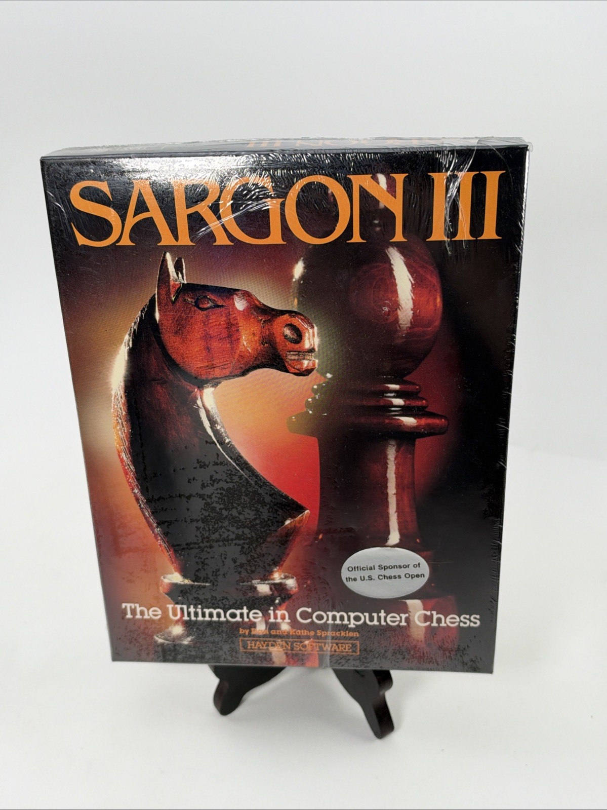 Sargon III 3 Computer Chess Game for Commodore 64 or Atari 800XL SEALED New