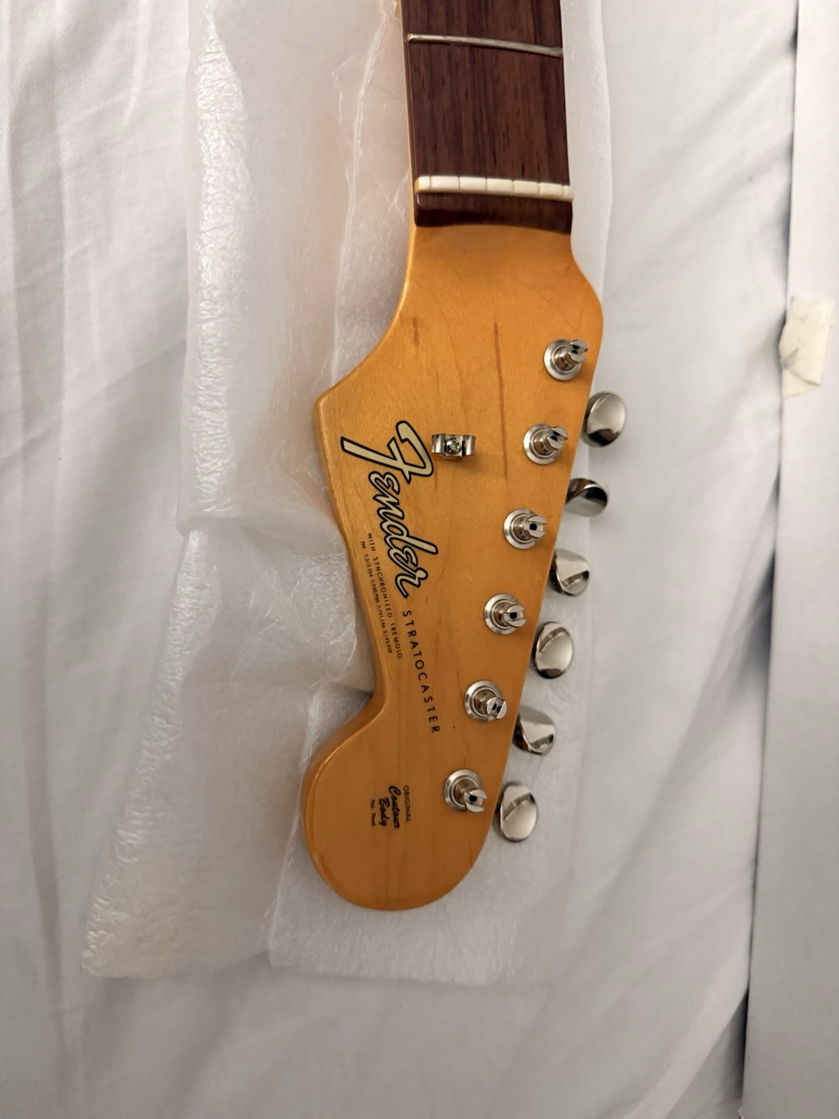 Fender AV II American Vintage 1965 StratNECK and neckplate Stratocaster Rosewood