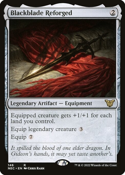 MTG Blackblade Reforged [NEC] #146 en