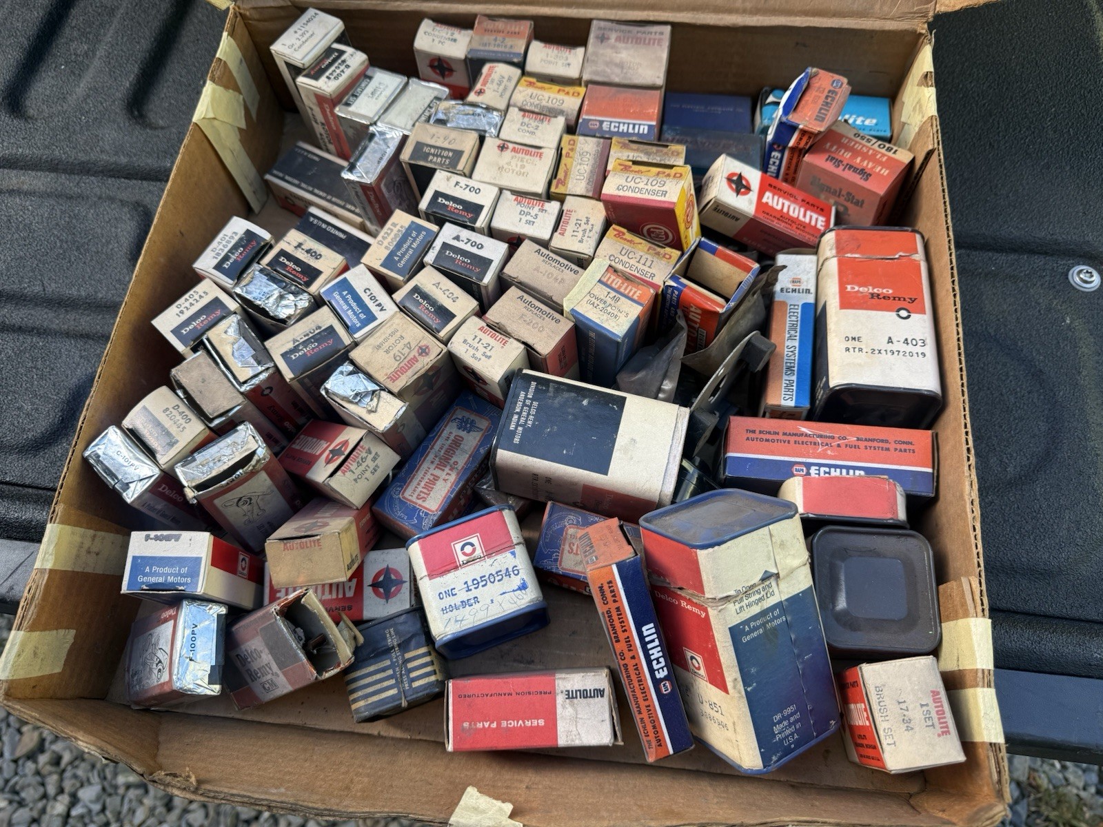NOS DELCO REMY TUNE UP Parts Huge Lot NOS DELCO REMY TUNE UP Parts Huge Lot