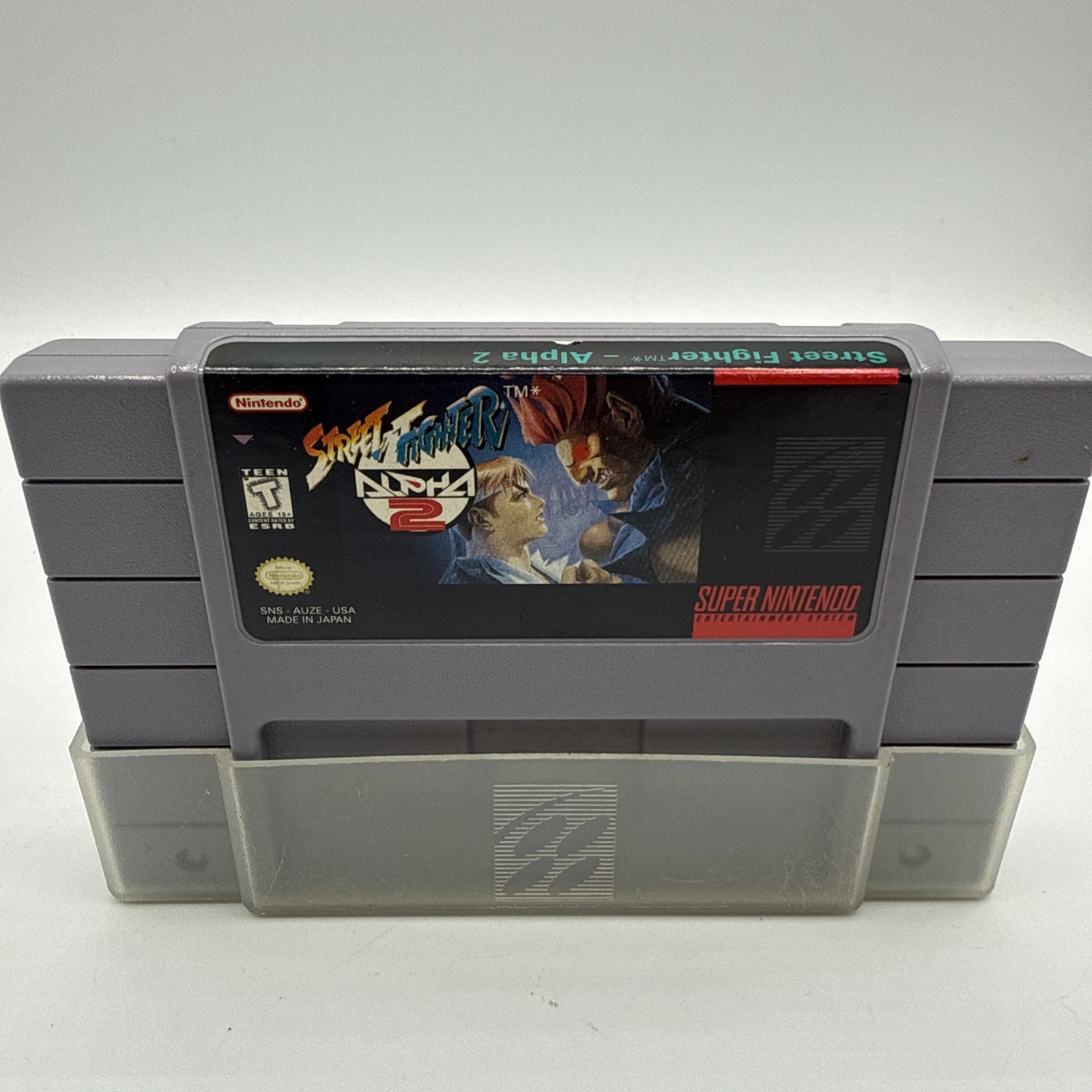 Street Fighter Alpha 2 (Super Nintendo Entertainment System, 1996) Preowned Street Fighter Alpha 2 (Super Nintendo Entertainment System, 1996) Preowned