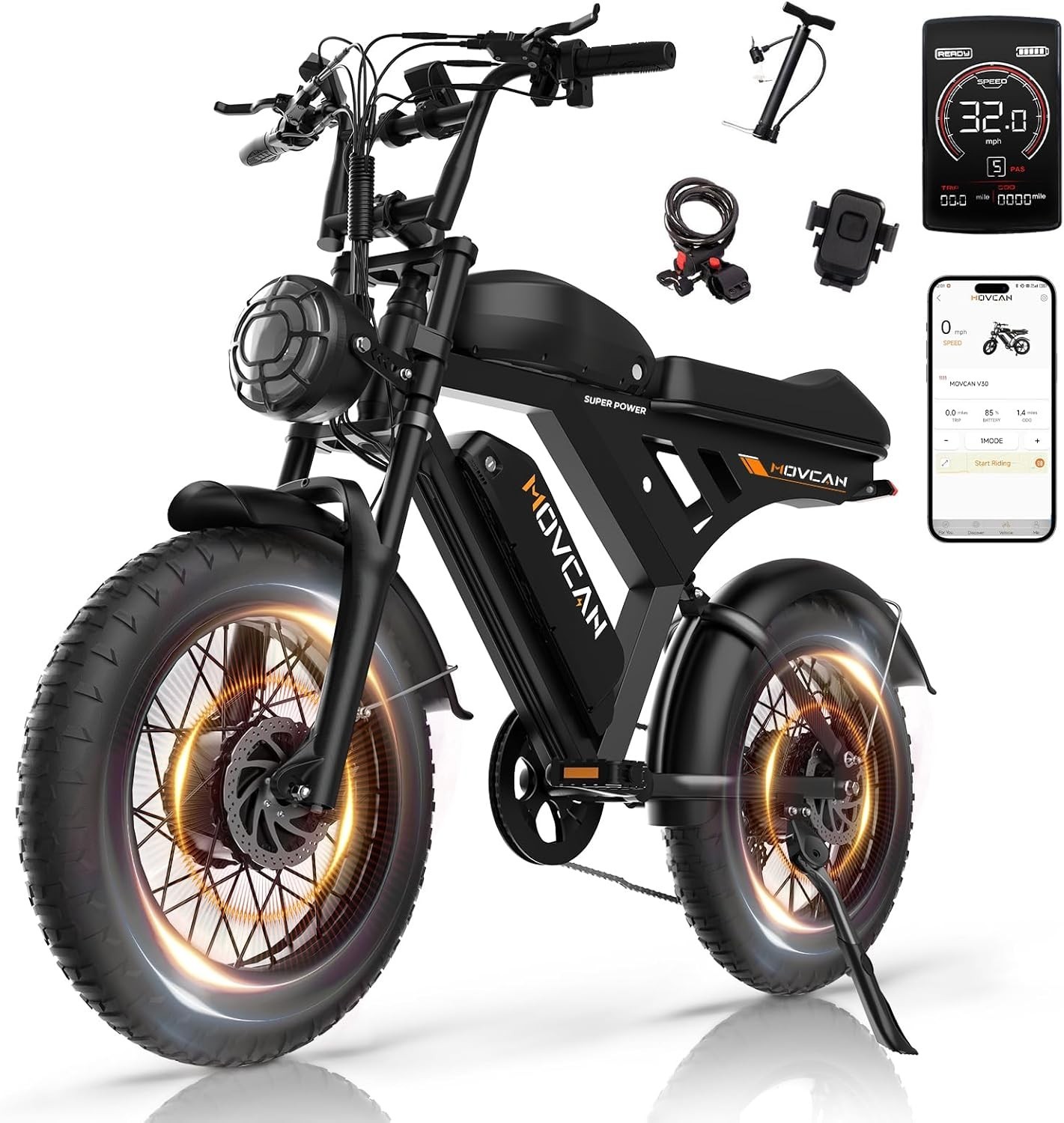 MOVCAN Electric Bike 20