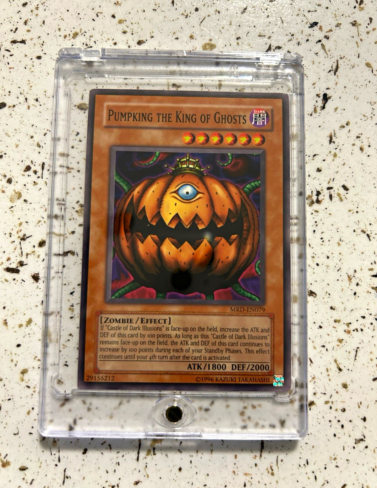 Konami Yu-Gi-Oh Pumpking the King of Ghosts MRD-EN079 Common Unlimited EN Konami Yu-Gi-Oh Pumpking the King of Ghosts MRD-EN079 Common Unlimited EN