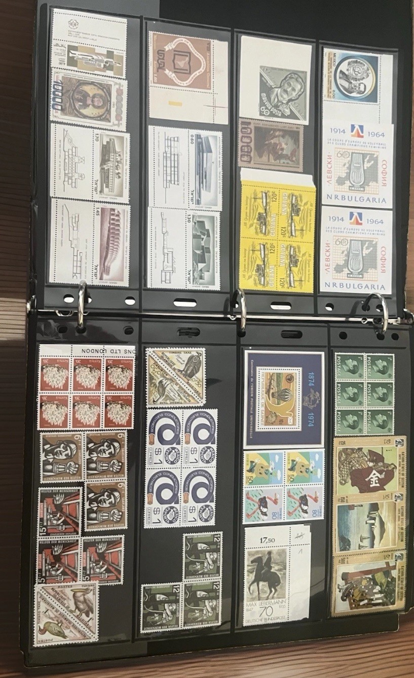HUGE WORLD COLLECTION MINT SETS & SINGLES STOCK SHEETS IN BINDER 1890s-1990s