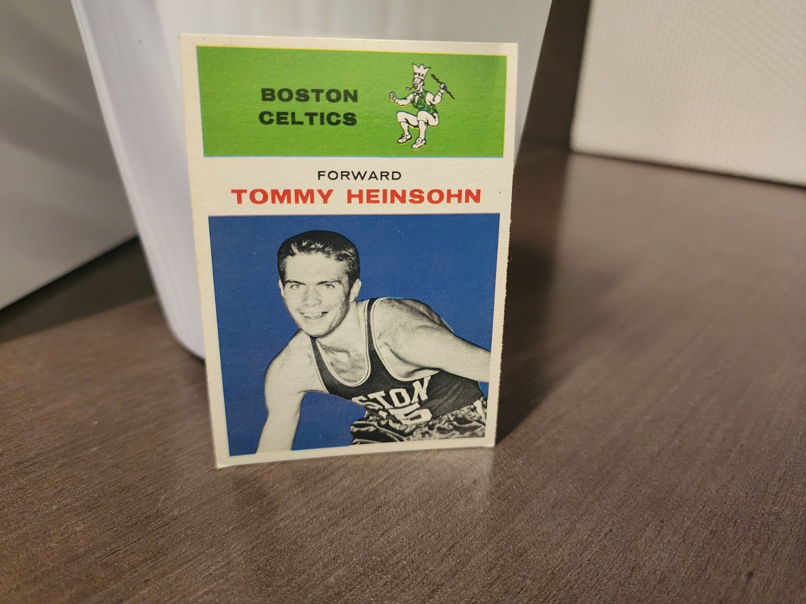 1961-62 Fleer Tommy Heinsohn #19 Boston Celtics