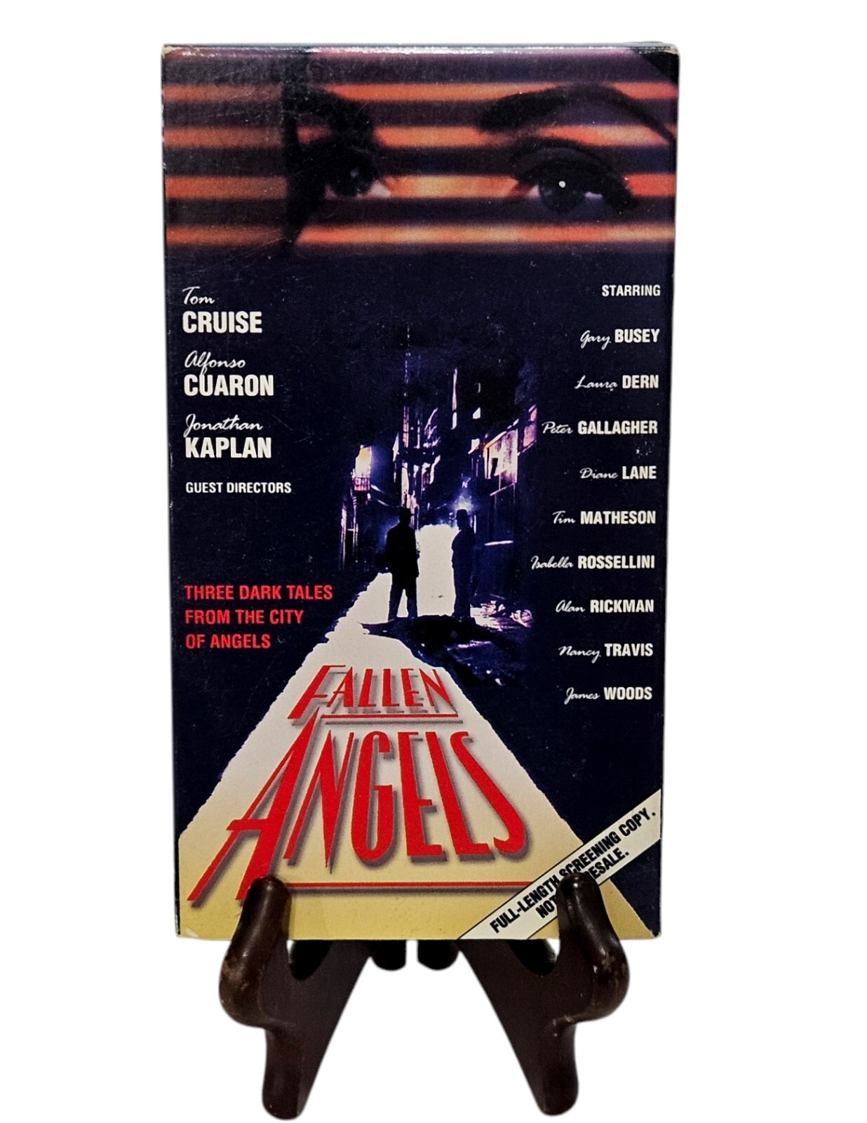 Fallen Angels VHS Ultra Rare Screening Copy Not For Release Cardboard Sleeve Fallen Angels VHS Ultra Rare Screening Copy Not For Release Cardboard Sleeve