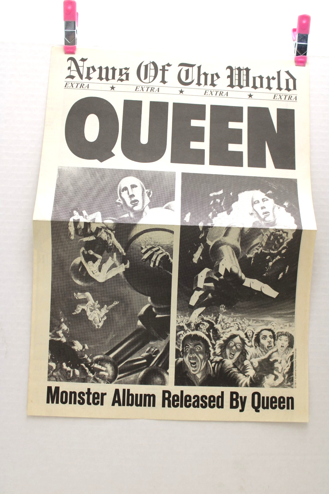 RARE Original Queen Nov  29 1977\