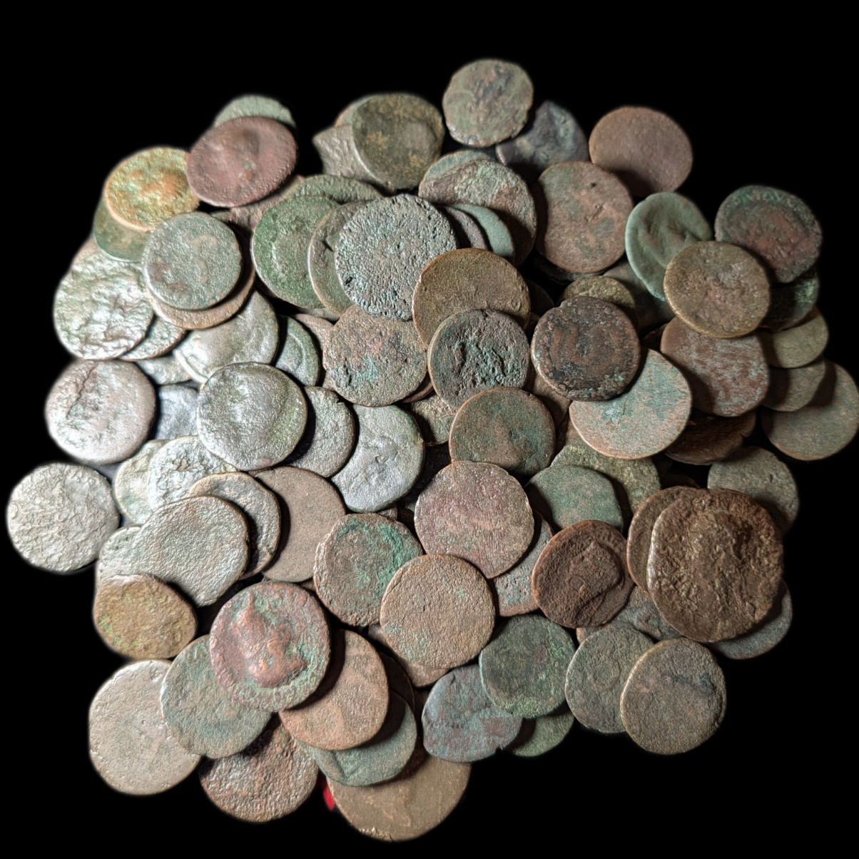 Ancient Roman Bronze As Coin Genuine Authentic Large Random Pick