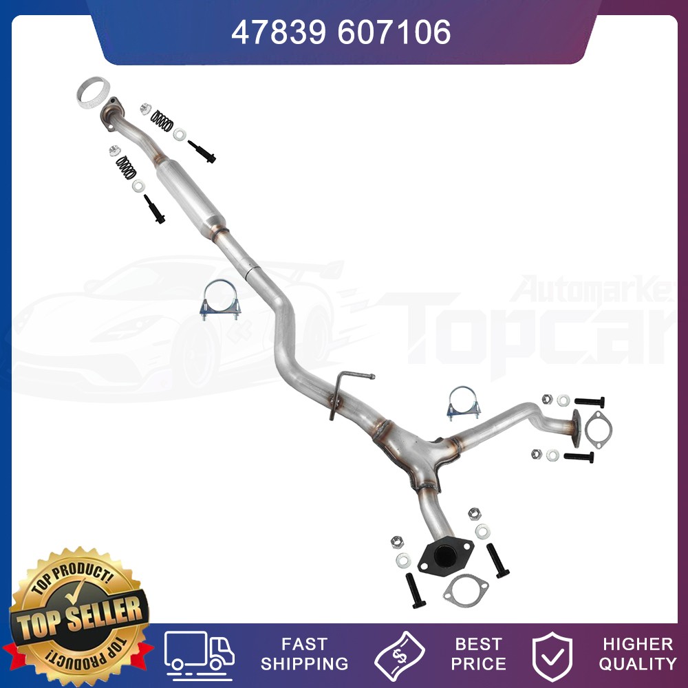 Resonator Y-Pipe fits: 2006-2009 Subaru Legacy and Outback 2.5L Stainless Steel Resonator Y-Pipe fits: 2006-2009 Subaru Legacy and Outback 2.5L Stainless Steel