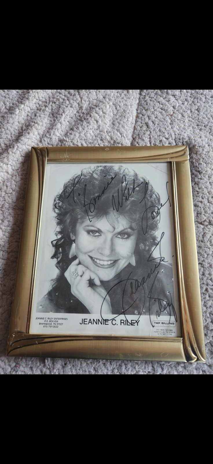 JEANNIE C. RILEY - AUTOGRAPHED SIGNED PHOTOGRAPH - HFSID 181069 JEANNIE C. RILEY - AUTOGRAPHED SIGNED PHOTOGRAPH - HFSID 181069