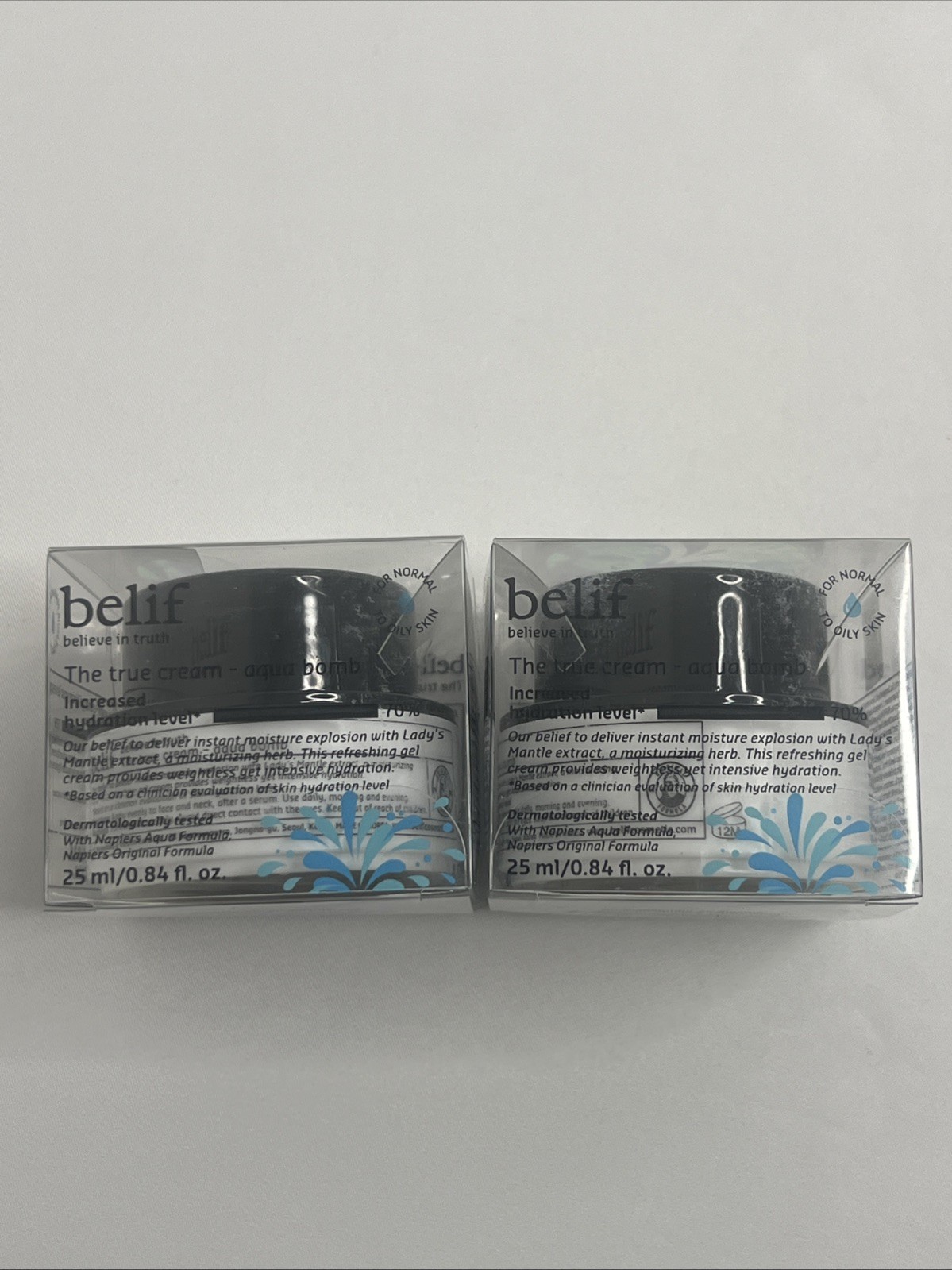 2x Belif - Aqua Bomb - The True Cream - Increased Hydration - 0.84 oz 2x Belif - Aqua Bomb - The True Cream - Increased Hydration - 0.84 oz