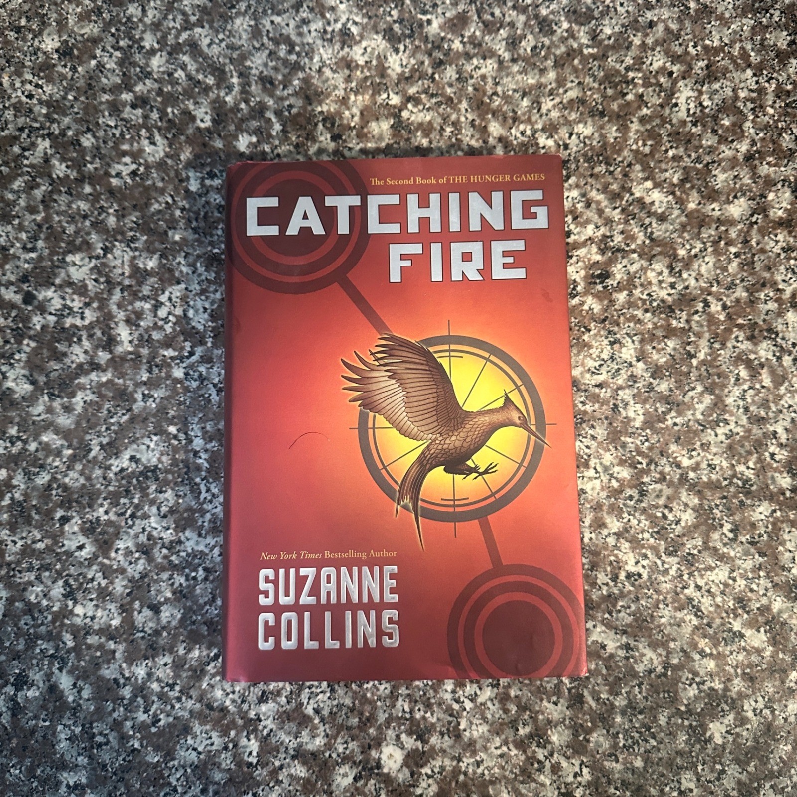 Catching Fire by Suzanne Collins 1st edition print 2009 Hunger Games Hard Cover