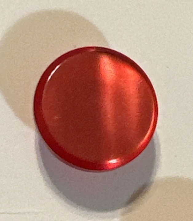 Vtg Le Chic #1800 (5) Red 7/16” Shank Buttons NOS Vtg Le Chic #1800 (5) Red 7/16” Shank Buttons NOS