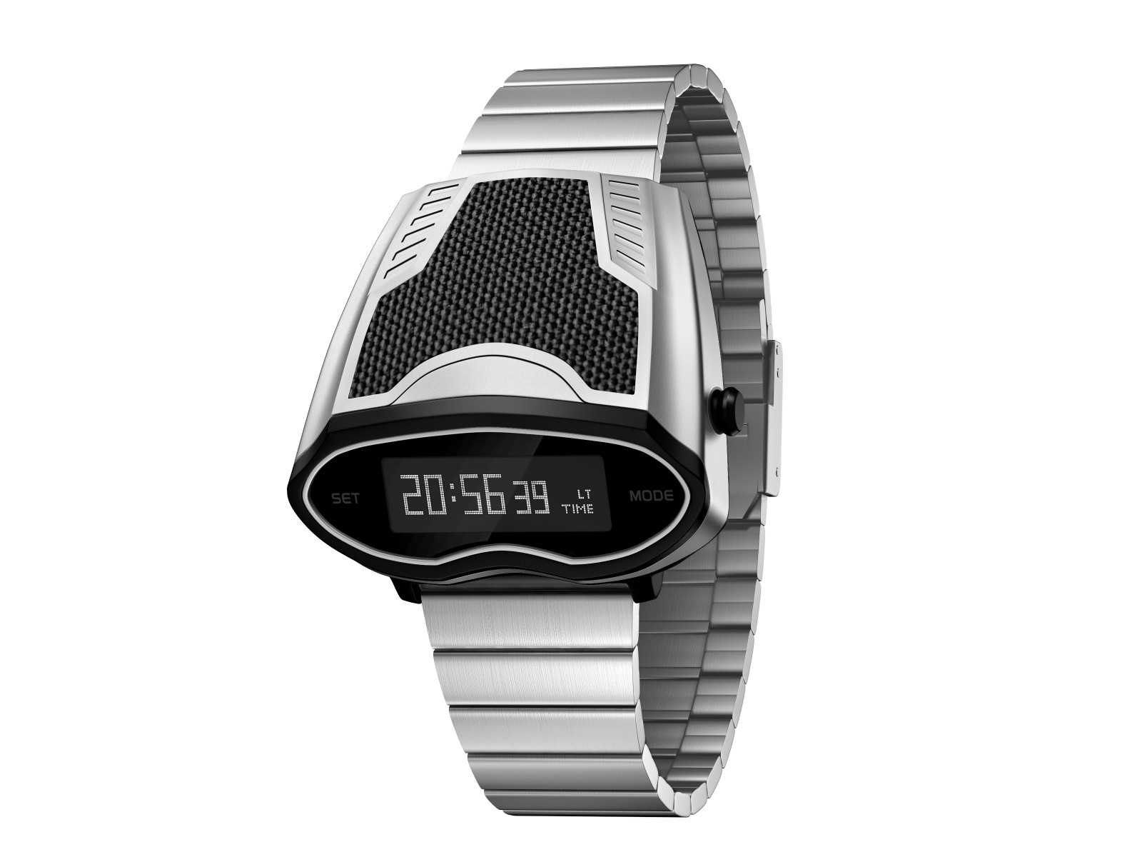 BENLYDESIGN S2000 Retro OLED Digital Watch 1970s Vintage Unique Watch for Men