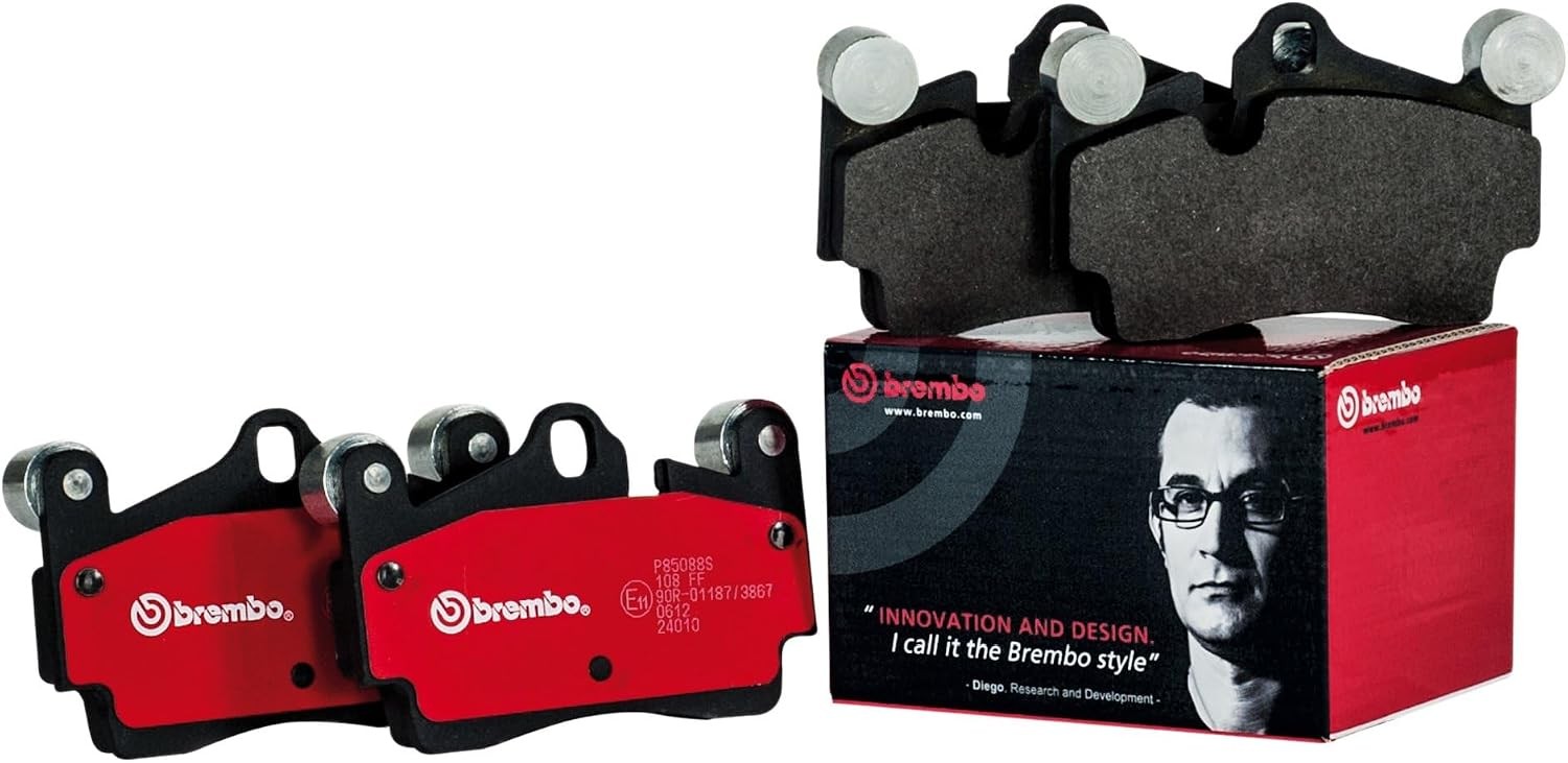 Brembo P06054N Premium Ceramic Front Disc Brake Pad Set BMW/BMW (BRILLIANCE) ...