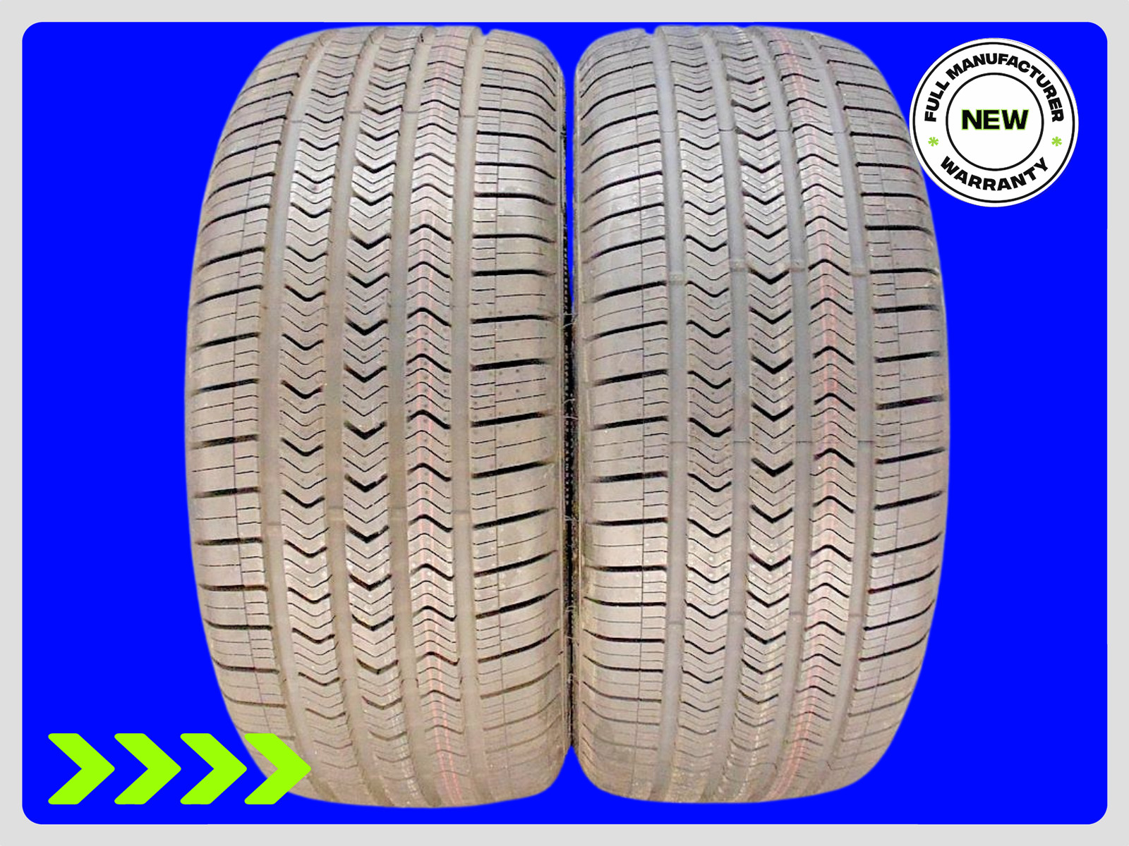 2 Brand New Goodyear Eagle Sport A/S MOE RSC RFT XL 245/40R19 Tires 98H Run Flat