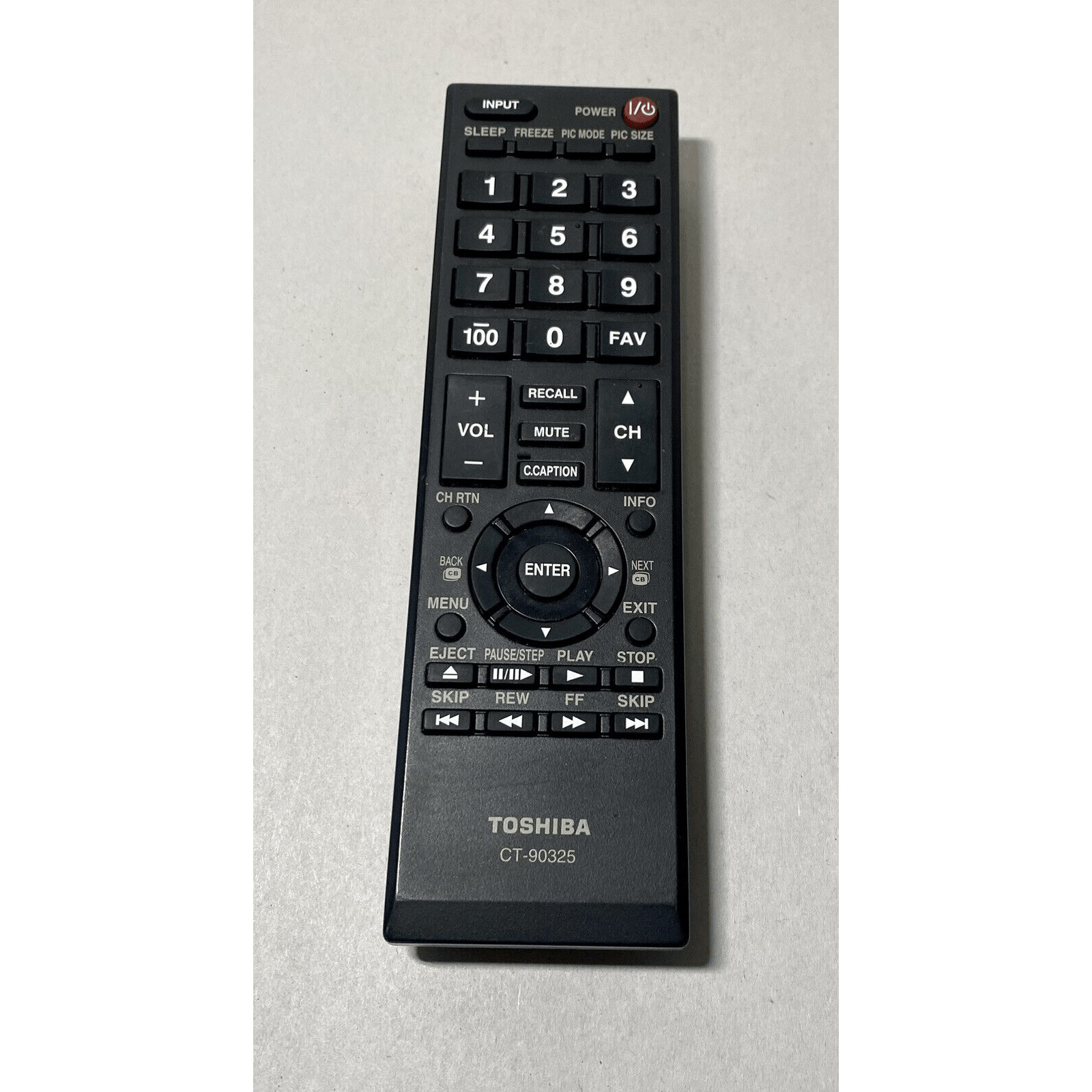Toshiba CT-90325 Remote Control For 19c100u OEM Original Toshiba CT-90325 Remote Control For 19c100u OEM Original