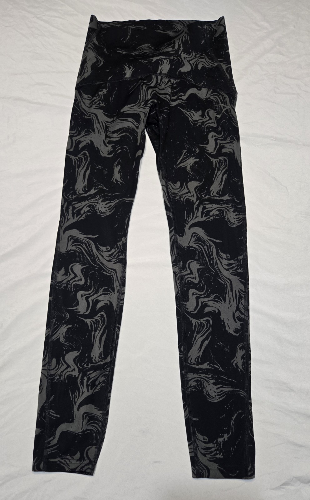 Gymshark Power High Rise Leggings Size Small Black Grey Marble Booty Enhancing Gymshark Power High Rise Leggings Size Small Black Grey Marble Booty Enhancing