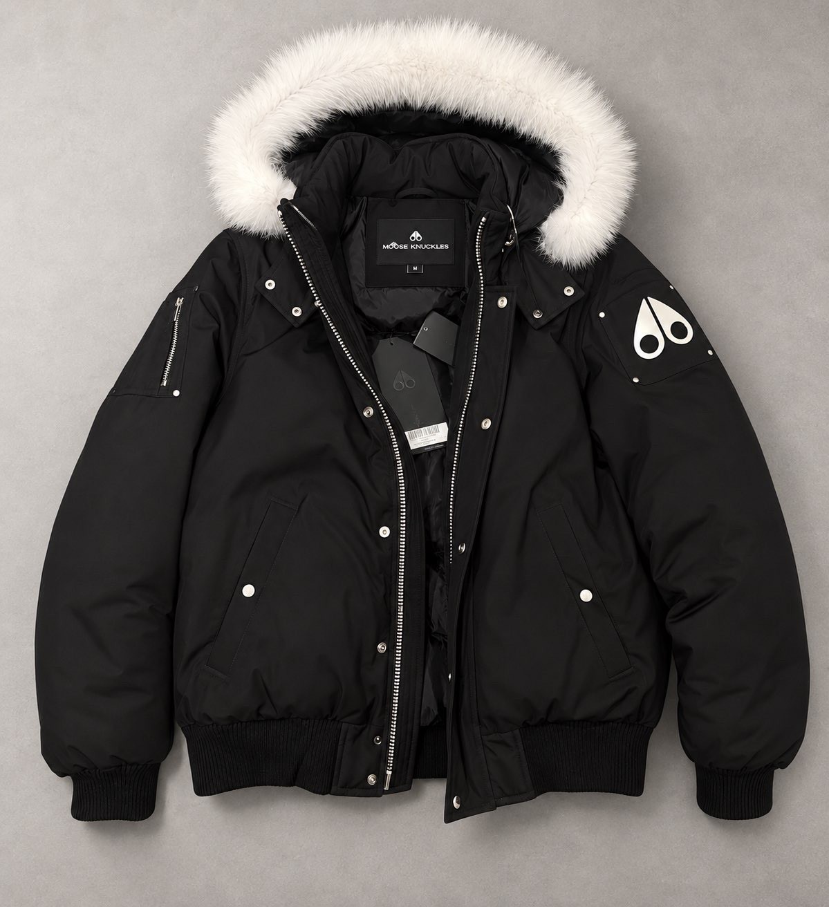 moose knuckles mens jacket medium Authentic