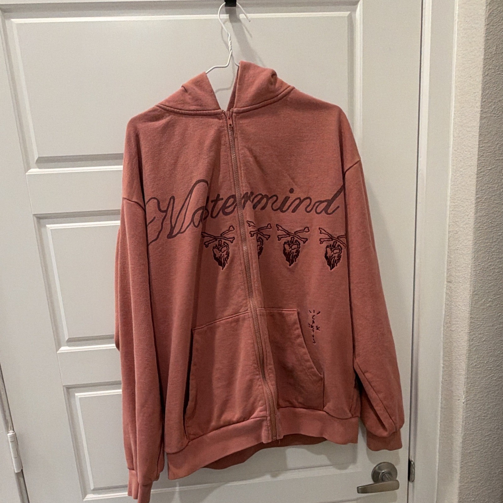 Travis Scott Cactus Jack Pink Hoodie Size L Zipper Jacket Travis Scott Hoodie Travis Scott Cactus Jack Pink Hoodie Size L Zipper Jacket Travis Scott Hoodie