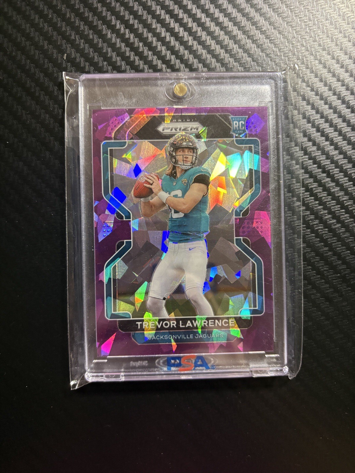 2021 Panini Prizm Trevor Lawrence Purple Ice /225 #331 SSP Jaguars 2021 Panini Prizm Trevor Lawrence Purple Ice /225 #331 SSP Jaguars
